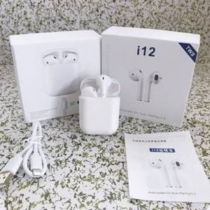 i12 tws bluetooth earphones